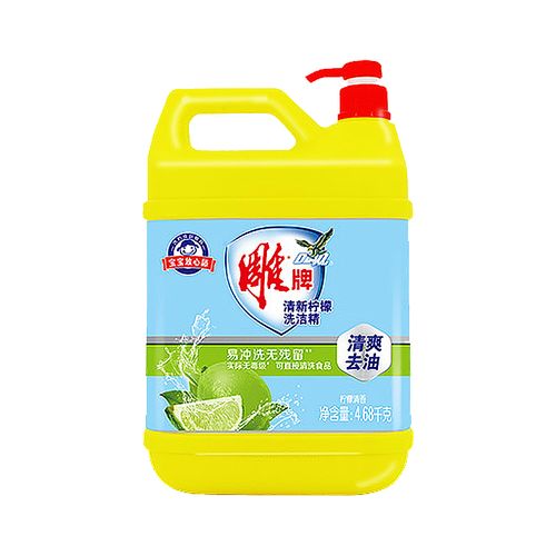 雕牌洗洁精4.68kg大桶装食品级洗碗去油快速无残留不伤手正品促销